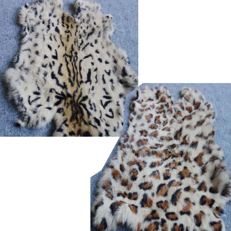 1Pc ธรรมชาติจริงกระต่าย Fur Le - Home Textiles Sale บทวิจารณ์และราคา